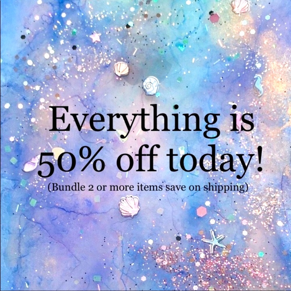 Sale 50% OFF second item*Applies 2all itms over $1000 Contact me w/desired items